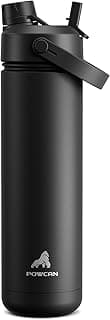 POWCAN 26 oz Insulated Water Bottle with…