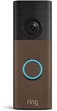 Battery Doorbell (newest model) — Retinal 2K with wide-angle video, up to 6x Enhanced Zoom, Two-Way Talk, and Built-In Battery, Matte Mocha