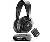SteelSeries Arctis Nova Pro Omni - Hi-Res Wireless Gaming Headset, 96kHz/24bit, ANC, ClearCast Pro Mic, AI Noise Rejection, Mobile App, Mix 2.4GHz + BT, OmniPlay PC+PlayStation+Xbox - Graphite