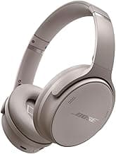 QuietComfort Headphones - Wireless Bluetooth Headphones, Active Over Ear Noise Cancelling and Mic, USB-C Charging, Deep Bass, Up to 24 Hours of Playtime, Sandstone