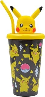 Pokemon Pikachu 3D Figure Lid Soda Cup…