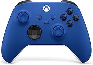 XBOX Wireless Gaming Controller | Shock Blue | Console, PC, & Cloud Devices | Textured Grip | Wireless, Bluetooth, USB-C Connectivity