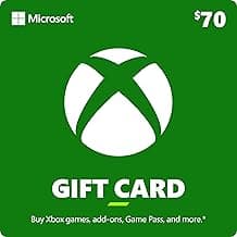 Xbox US$70 Gift Card
