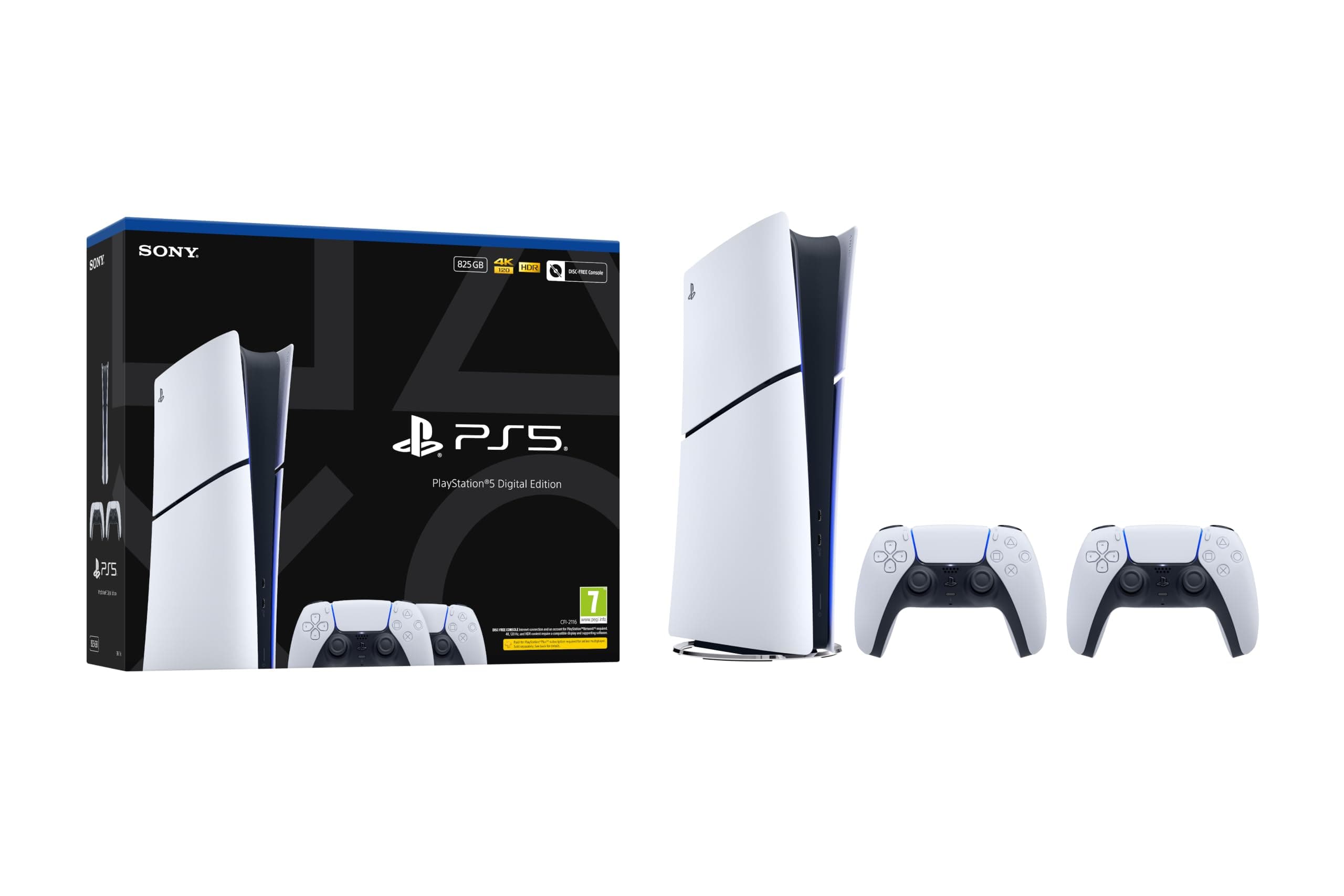 PlayStation®5 Digital Edition 825GB – Two…