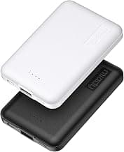 Miady 2-Pack Ultra Slim Portable Charger…