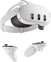 Quest 3 512GB | VR Headset — Thirty Percent Sharper Resolution — 2X Graphical Processing Power — Virtual Reality Without Wires — Access to 40+ Games with a 3-Month Trial of Meta Horizon+ Included