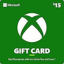Xbox US$15 Gift Card