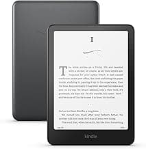 Kindle Paperwhite Signature Edition 32GB (newest model) – 20% faster with auto-adjusting front light, wireless charging, and weeks of battery life – Metallic Black