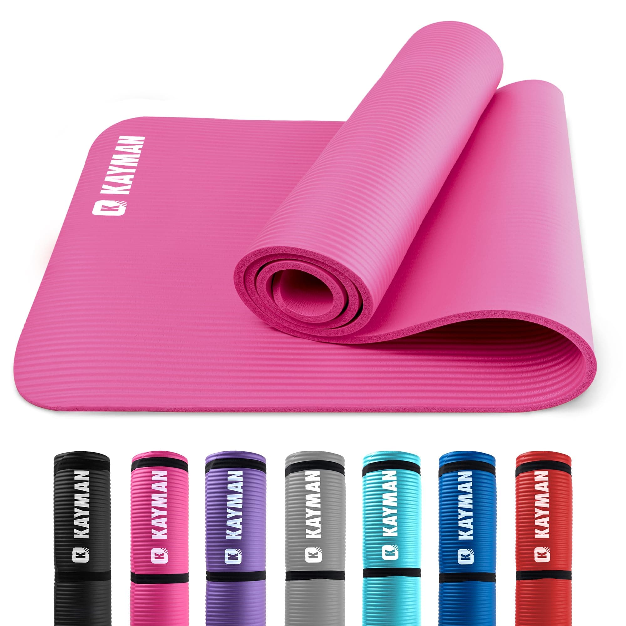 KAYMAN Yoga Mat - Non-Slip Extra Thick…