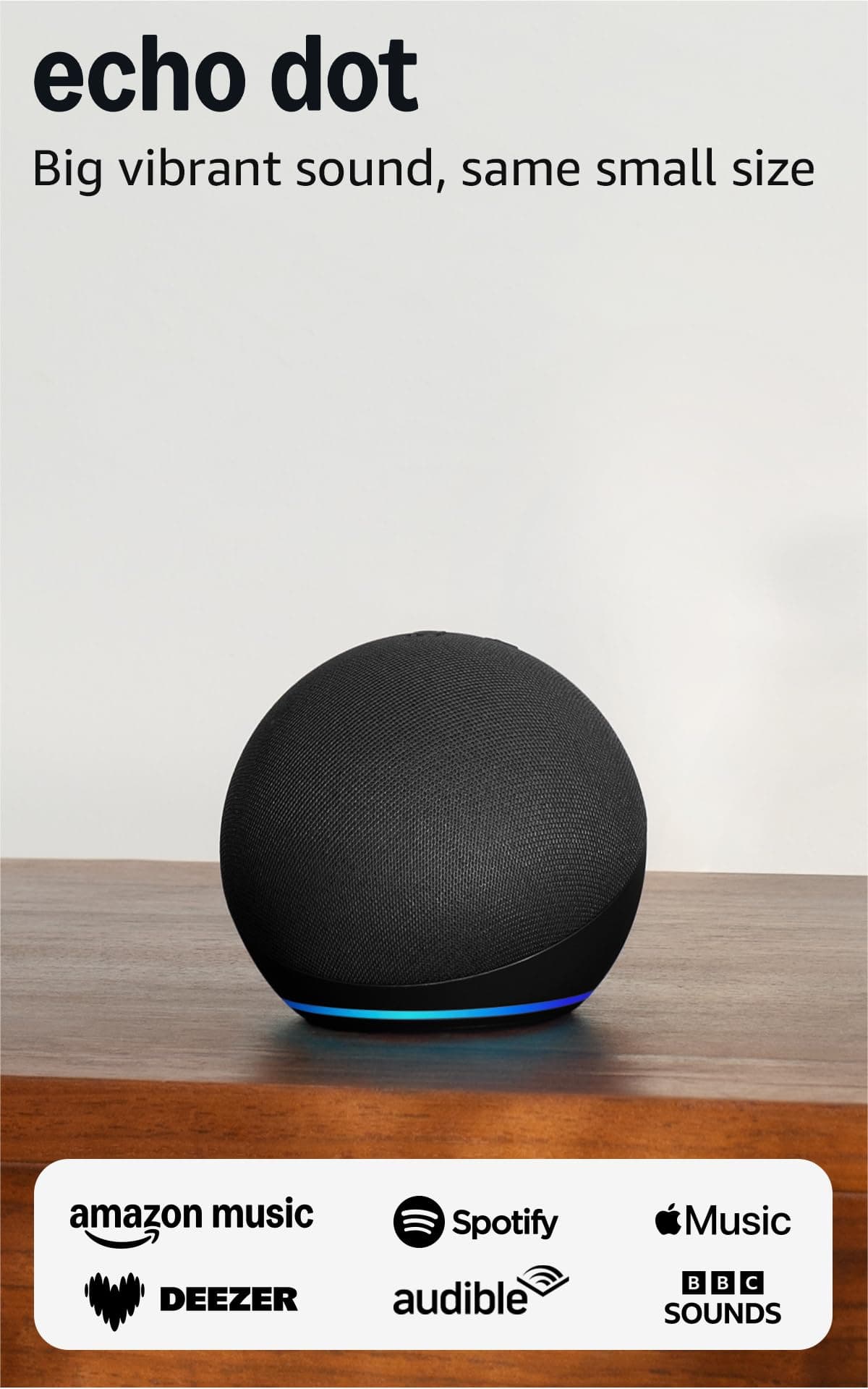 Echo Dot (Newest gen) | Bluetooth smart…