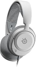 Arctis Nova 1 Multi-System Gaming Headset — Hi-Fi Drivers — 360° Spatial Audio — Comfort Design — Durable — Ultra Lightweight — Noise-Cancelling Mic — PC, PS5/PS4, Switch, Xbox - White