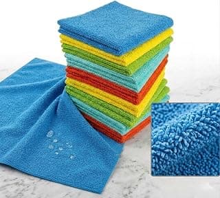 8x Microfibre Cloth Cotton Cleaning…
