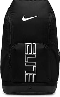 Nike Unisex, Varsity Elite Backpack (32L), Black/Black/Metallic Silver, One Size