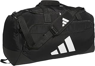adidas Defender 5 Duffel Bag for Sports, Gym and Travel, Black, OSFA