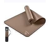 Gruper Yoga Mat Non Slip NBR Extra Thick Yoga Mat, 72"L x 32"/24"W x 0.6"/0.4"TH (185cm x 80cm/61cm x 15mm/10mm), Anti-Tear Exercise Mat with Carrying Strap and Bag, Workout Mats for Yoga, Pilates