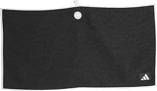 adidas Unisex Magnetic Microfiber Players Cart Towel, Black, No Size