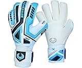 Renegade GK Fury Goalie Gloves with Microbe-Guard - Adult, Youth, Kids (Sizes 6-11) Pro-Tek Fingersaves & 4+3MM Giga Grip | High Performance Pro-Level Goalkeeper Glove | Based in USA